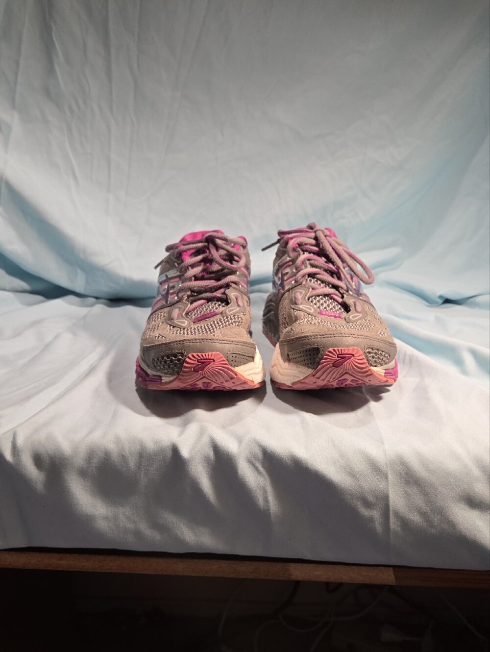 Brooks Gray and Pink Women's Running Shoes